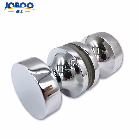 Современная безрамная ванна с прозрачной стеклянной дверной ручкой спина к спине