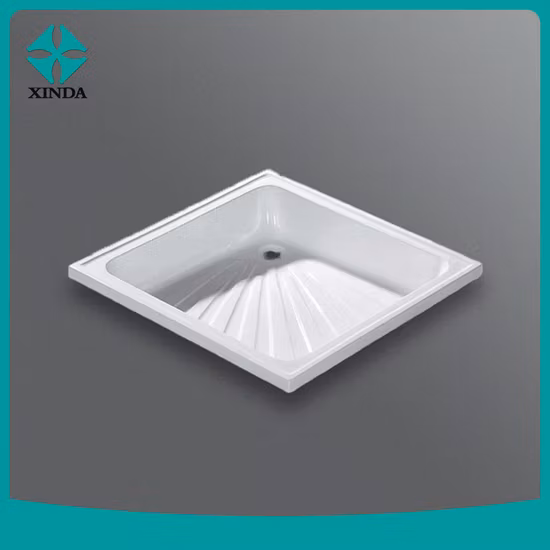 Custom Acrylic Curved Quartz Enamel Steel Irregular Ceramic Shower Tray