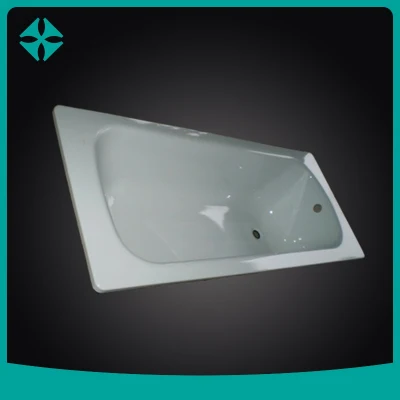 Падение нержавеющей стали CE в ванне Простая использованная стальная эмалированная ванна