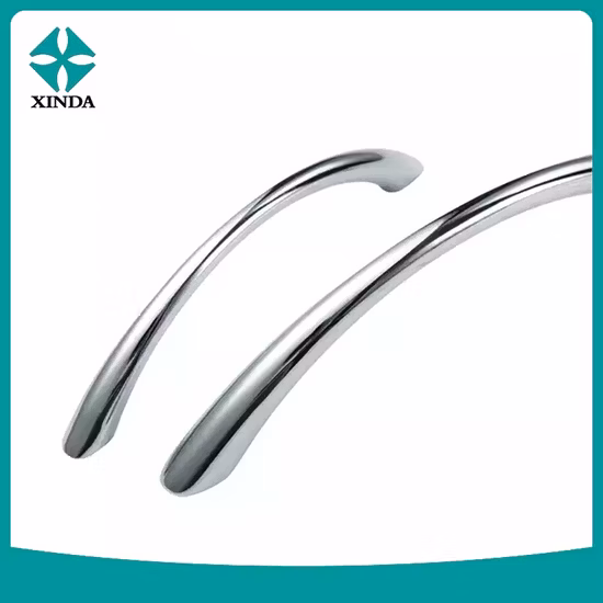 Новый дизайн для домашнего использования, серебристые ручки для ванной комнаты с одной ручкой